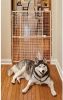 MidWest Wire Mesh Wood Pressure Mount Pet Safety Gate