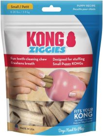 KONG Ziggies Puppy Recipe Small / Petit 6-20 lbs (42 oz (6 x 7 oz): 42 oz (6 x 7 oz) KONG Ziggies Puppy Recipe Small / Petit 6-20 lbs)