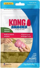 KONG Snacks for Dogs Puppy Recipe Small (42 oz (6 x 7 oz): 42 oz (6 x 7 oz) KONG Snacks for Dogs Puppy Recipe Small)