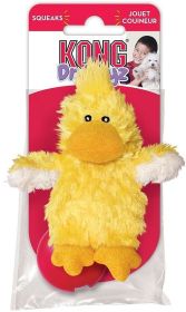 KONG Dr. Noyz Duck Plush Squeaker Dog Toy (12 count: 12 count KONG Dr. Noyz Duck Plush Squeaker Dog Toy)