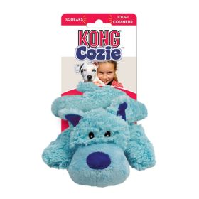 KONG Baily the Blue Dog Cozie Squeaker Plush Dog Toy Medium (3 count: 3 count KONG Baily the Blue Dog Cozie Squeaker Plush Dog Toy Medium)