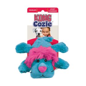 KONG Cozie King the Lion Plush Toy (Medium - 9 count: Medium - 9 count KONG Cozie King the Lion Plush Toy)