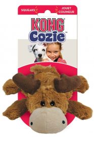 KONG Cozie Marvin the Moose Dog Toy (Medium - 9 count: Medium - 9 count KONG Cozie Marvin the Moose Dog Toy)