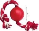 KONG Ball With Rope Dog Toy Small