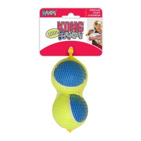 KONG Ultra Squeaker Ball Dog Toy (Large - 6 count: Large - 6 count KONG Ultra Squeaker Ball Dog Toy)