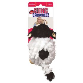 KONG Barnyard Cruncheez Plush Cow Squeaker Dog Toy Large (6 count: 6 count KONG Barnyard Cruncheez Plush Cow Squeaker Dog Toy Large)