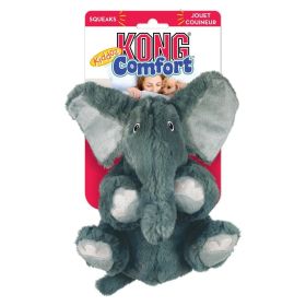 KONG Comfort Kiddos Elephant Plush Dog Toy Extra Small (3 count: 3 count KONG Comfort Kiddos Elephant Plush Dog Toy Extra Small)