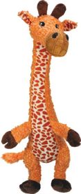 KONG Shakers Luvs Giraffe Dog Toy Small (4 count: 4 count KONG Shakers Luvs Giraffe Dog Toy Small)