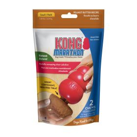 KONG Marathon Peanut Butter Flavored Dog Chew Small (12 count (6 x 2 ct): 12 count (6 x 2 ct) KONG Marathon Peanut Butter Flavored Dog Chew Small)