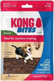 KONG Bites Beef Flavor Treats for Dogs (10 oz (2 x 5 oz): 10 oz (2 x 5 oz) KONG Bites Beef Flavor Treats for Dogs)