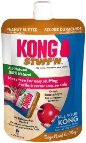 KONG Stuff'N All Natural Peanut Butter for Dogs (36 oz (6 x 6 oz): 36 oz (6 x 6 oz) KONG Stuff'N All Natural Peanut Butter for Dogs)