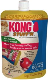 KONG Stuff'N All Natural Peanut Butter, Banana and Bacon for Dogs (36 oz (6 x 6 oz): 36 oz (6 x 6 oz) KONG Stuff'N All Natural Peanut Butter, Banana and Bacon for Dogs)