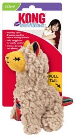 KONG Softies Buzzy Llama Catnip Toy (1 count: 1 count KONG Softies Buzzy Llama Catnip Toy)