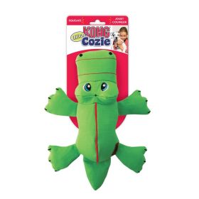 KONG Cozie Ultra Ana Alligator Dog Toy (Large - 6 count: Large - 6 count KONG Cozie Ultra Ana Alligator Dog Toy)