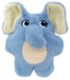 KONG Snuzzles Kiddos Elephant Dog Toy Small (1 count: 1 count KONG Snuzzles Kiddos Elephant Dog Toy Small)