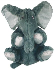 KONG Comfort Kiddos Jumbo Elephant Squeak Dog Toy X-Large (1 count: 1 count KONG Comfort Kiddos Jumbo Elephant Squeak Dog Toy X-Large)