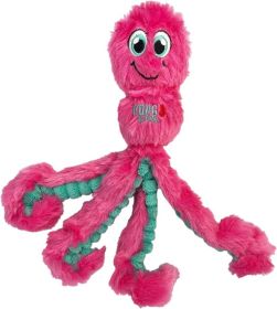 KONG Wubba Octopus Squeaky Dog Toy Assorted Colors (Small - 1 count: Small - 1 count KONG Wubba Octopus Squeaky Dog Toy Assorted Colors)