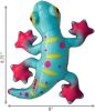 KONG Shieldz Tropics Gecko Dog Toy Medium