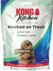 KONG Kitchen Hooked on Trout Dog Treat (30 oz (6 x 5 oz): 30 oz (6 x 5 oz) KONG Kitchen Hooked on Trout Dog Treat)