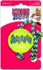 KONG Squeaker Ball with Rope Dog Toy