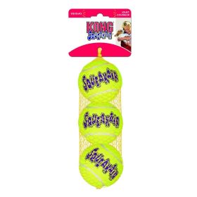 KONG Air Dog Squeaker Tennis Balls Small Dog Toy (9 count: 9 count KONG Air Dog Squeaker Tennis Balls Small Dog Toy)