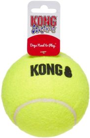 KONG Air Dog Squeaker Tennis Balls X-Large Dog Toy (8 count: 8 count KONG Air Dog Squeaker Tennis Balls X-Large Dog Toy)