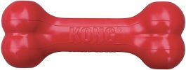 KONG Goodie Bone Durable Rubber Dog Chew Toy Red