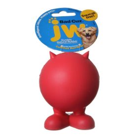 JW Pet Bad Cuz Squeaker Durable Natural Rubber Dog Toy (Medium - 20 count: Medium - 20 count JW Pet Bad Cuz Squeaker Durable Natural Rubber Dog Toy)