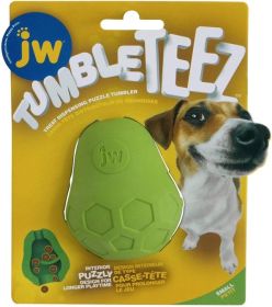 JW Pet Tumble Teez Puzzle Toy for Dogs Small (2 count: 2 count JW Pet Tumble Teez Puzzle Toy for Dogs Small)