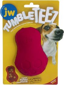 JW Pet Tumble Teez Puzzle Toy for Dogs Medium (5 count: 5 count JW Pet Tumble Teez Puzzle Toy for Dogs Medium)