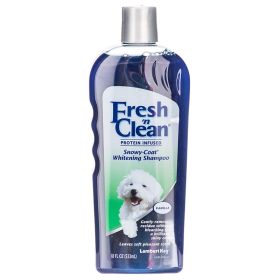 Fresh n Clean Snowy Coat Whitening Shampoo Sweet Vanilla Scent (54 oz (3 x 18 oz): 54 oz (3 x 18 oz) Fresh n Clean Snowy Coat Whitening Shampoo Sweet Vanilla Scent)