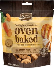 Merrick Oven Baked Grammys Pot Pie Natural Dog Treats (11 oz: 11 oz Merrick Oven Baked Grammys Pot Pie Natural Dog Treats)