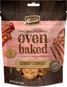 Merrick Oven Baked Cowboy Cookout Real Beef & Bacon Dog Treats (11 oz: 11 oz Merrick Oven Baked Cowboy Cookout Real Beef & Bacon Dog Treats)