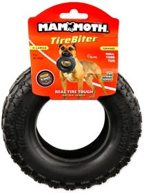 Mammoth TireBiter II Natural Rubber Dog Toy (X-Large - 1 count: X-Large - 1 count Mammoth TireBiter II Natural Rubber Dog Toy)