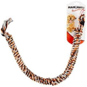 Mammoth Snake Biter Rope Tug Dog Toy Medium (3 count: 3 count Mammoth Snake Biter Rope Tug Dog Toy Medium)