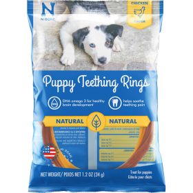 N-Bone Puppy Teething Ring Chicken Flavor (12 count: 12 count N-Bone Puppy Teething Ring Chicken Flavor)