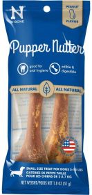 N-Bone Pupper Nutter Chew Peanut Butter Small (24 count (12 x 2 ct): 24 count (12 x 2 ct) N-Bone Pupper Nutter Chew Peanut Butter Small)