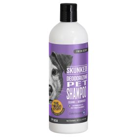 Nilodor Tough Stuff Skunked! Deodorizing Shampoo for Dogs (48 oz (3 x 16 oz): 48 oz (3 x 16 oz) Nilodor Tough Stuff Skunked! Deodorizing Shampoo for Dogs)