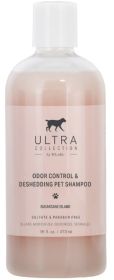 Nilodor Ultra Collection Odor Control and Deshedding Shampoo Sugarcane Island Scent (48 oz (3 x 16 oz): 48 oz (3 x 16 oz) Nilodor Ultra Collection Odor Control and Deshedding Shampoo Sugarcane Island Scent)