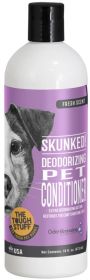 Nilodor Skunked! Deodorizing Conditioner for Dogs (48 oz (3 x 16 oz): 48 oz (3 x 16 oz) Nilodor Skunked! Deodorizing Conditioner for Dogs)