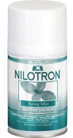 Nilodor Nilotron Deodorizing Air Freshener Spring Mint Scent (84 oz (12 x 7 oz): 84 oz (12 x 7 oz) Nilodor Nilotron Deodorizing Air Freshener Spring Mint Scent)