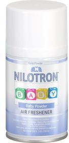 Nilodor Nilotron Deodorizing Air Freshener Baby Powder Scent (70 oz (10 x 7 oz): 70 oz (10 x 7 oz) Nilodor Nilotron Deodorizing Air Freshener Baby Powder Scent)