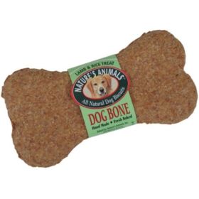 Natures Animals Dog Bone Biscuits Lamb and Rice (96 count (4 x 24 ct): 96 count (4 x 24 ct) Natures Animals Dog Bone Biscuits Lamb and Rice)