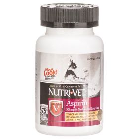 Nutri-Vet Aspirin for Medium and Large Dogs (375 count (5 x 75 ct): 375 count (5 x 75 ct) Nutri-Vet Aspirin for Medium and Large Dogs)