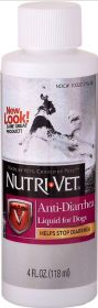 Nutri Vet Wellness Anti Diarrhea Liquid (20 oz (5 x 4 oz): 20 oz (5 x 4 oz) Nutri Vet Wellness Anti Diarrhea Liquid)