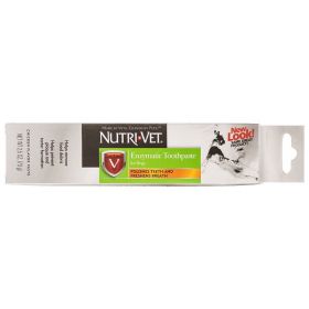 Nutri-Vet Enzymatic Toothpaste for Dogs Polishes Teeth and Freshens Breath Chicken Flavor (30 oz (12 x 2.5 oz): 30 oz (12 x 2.5 oz) Nutri-Vet Enzymatic Toothpaste for Dogs Polishes Teeth and Freshens Breath Chicken Flavor)