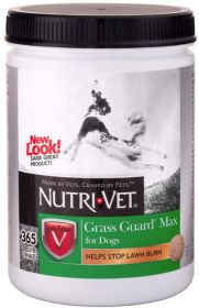 Nutri-Vet Grass Guard Max Chewable Tablets for Dogs (1095 count (3 x 365 ct): 1095 count (3 x 365 ct) Nutri-Vet Grass Guard Max Chewable Tablets for Dogs)