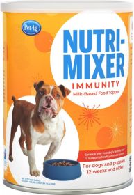 Petag Nutri-Mixer Immunity Milk-Based Topper for Dogs and Puppies (24 oz (2 x 12 oz): 24 oz (2 x 12 oz) Petag Nutri-Mixer Immunity Milk-Based Topper for Dogs and Puppies)