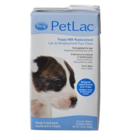 PetAg PetLac Puppy Milk Replacement Liquid (96 oz (3 x 32 oz): 96 oz (3 x 32 oz) PetAg PetLac Puppy Milk Replacement Liquid)