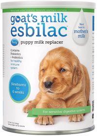 PetAg Goats Milk Esbilac Puppy Milk Replacer for Puppies with Sensitive Digestive Systems (24 oz (2 x 12 oz): 24 oz (2 x 12 oz) PetAg Goats Milk Esbilac Puppy Milk Replacer for Puppies with Sensitive Digestive Systems)